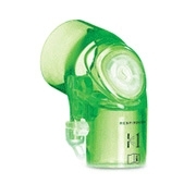 Grünes Kniestück für Performax Vollgesichtsmaske auf weißem Hintergrund