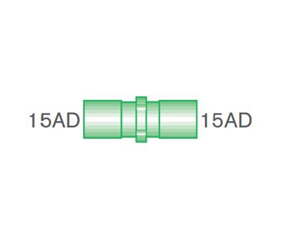 Grafik: Adapter gerade 15AD - 15AD