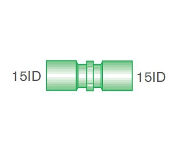 Grafik: Adapter gerade 15ID - 15ID