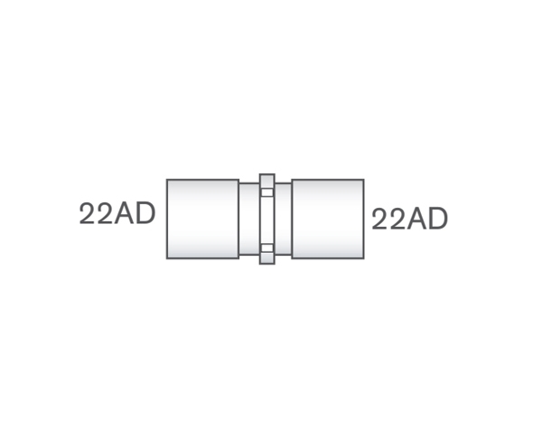 Grafik: Adapter gerade, 22AD - 22AD