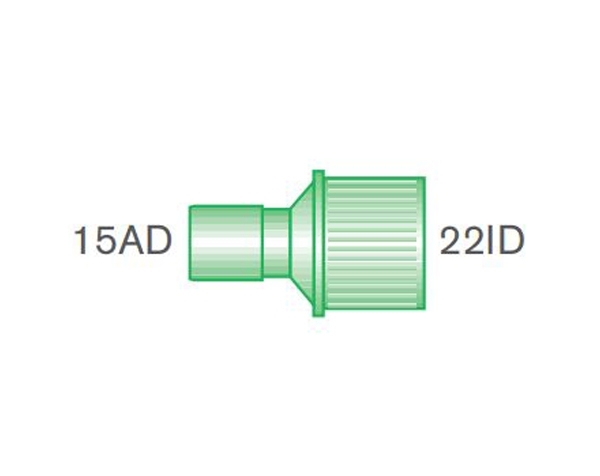 Grafik: Adapter gerade 22ID - 15AD