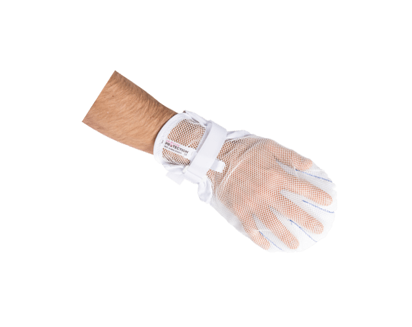 Schutzhandschuh mit Netz und Fingerseparatoren