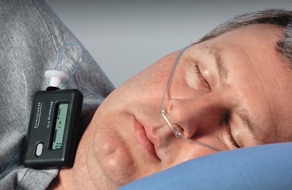 Patient schläft, RU Sleeping RTS in Anwendung