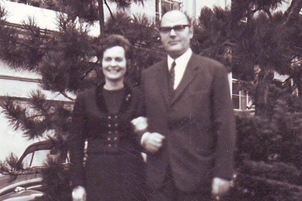 Hellmut Habel and his wife 